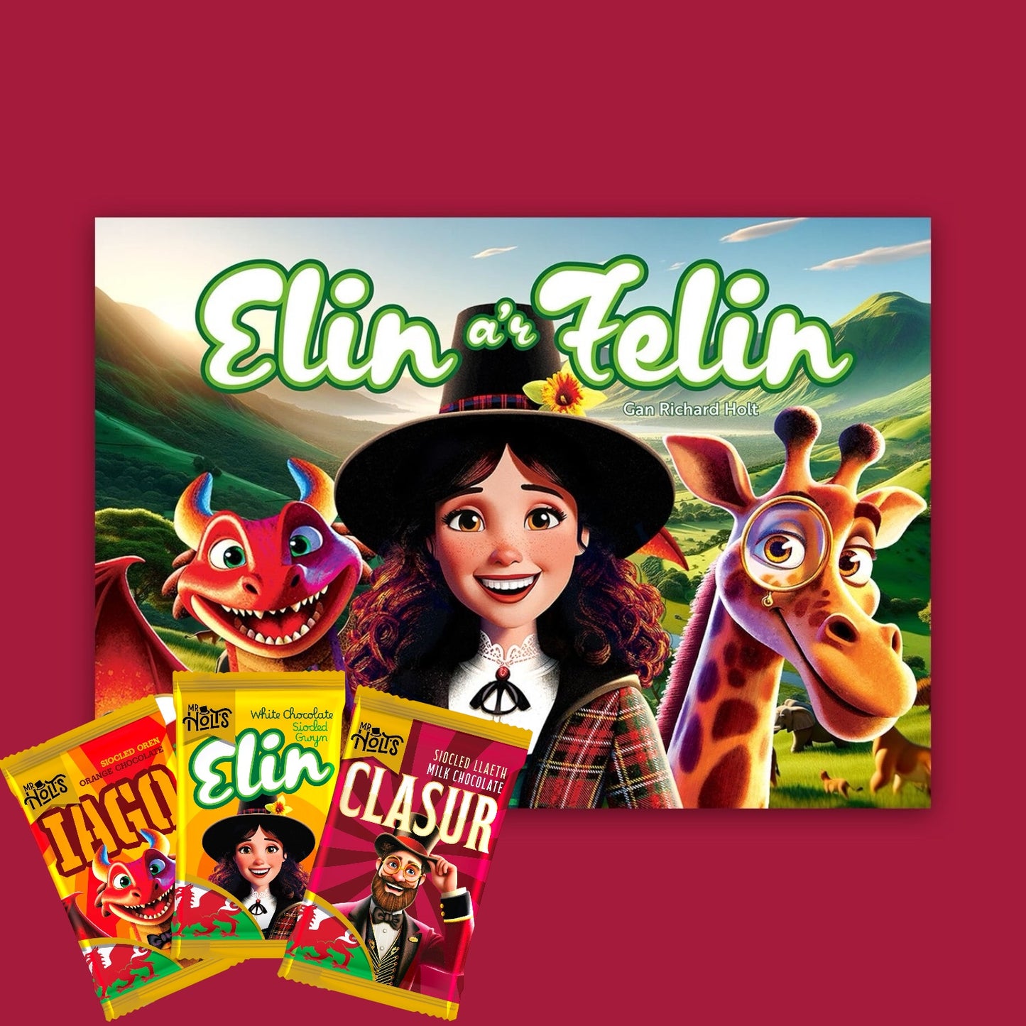 Elin a'r Felin + 3 Bar Siocled!