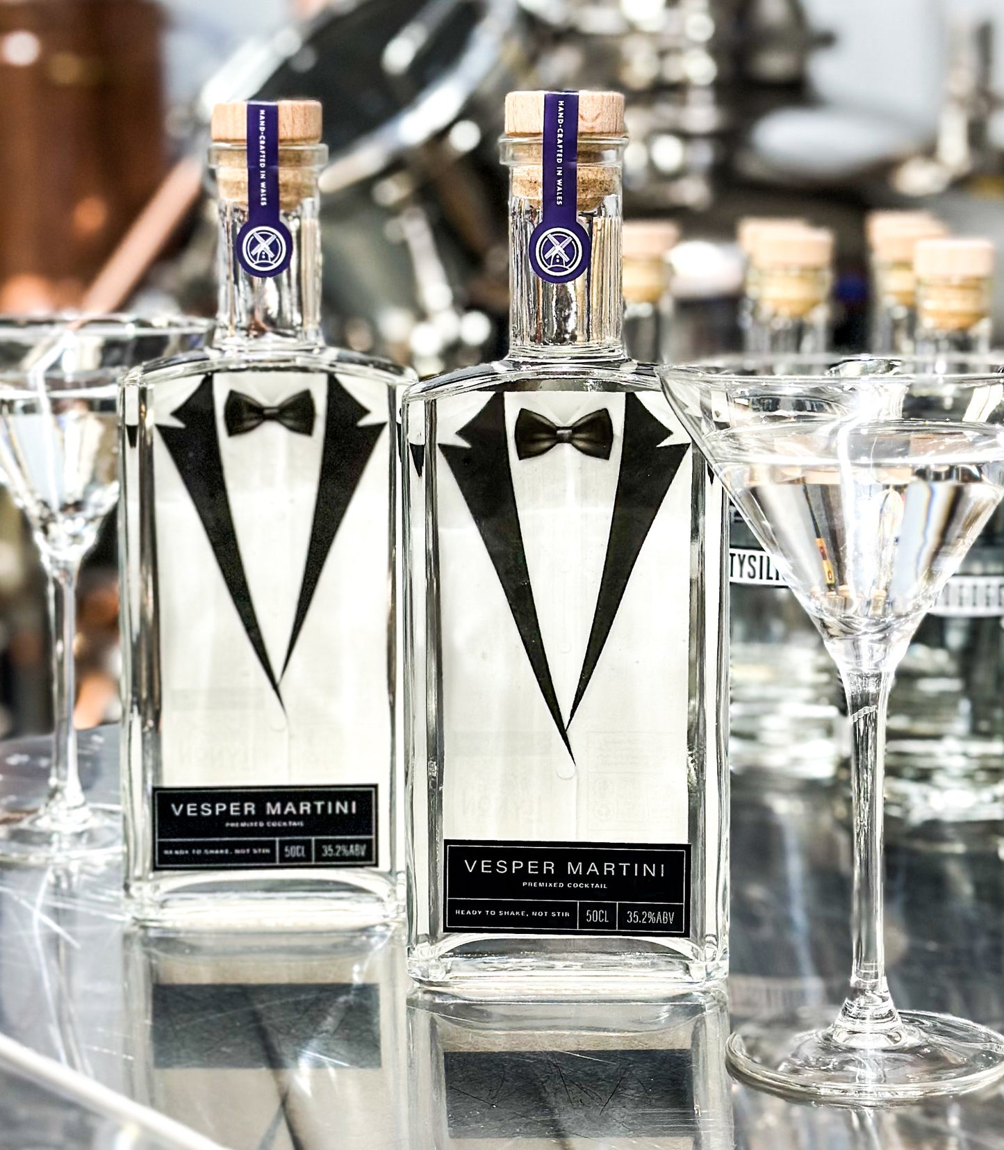 Melin Llynon Vesper Martini Premix Cocktail